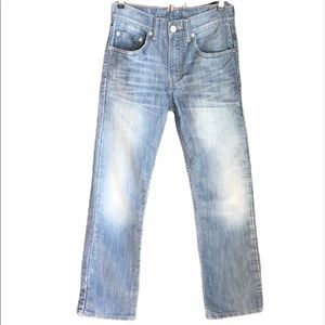 Levi's 514 Slim Straight Light Wash Jeans Reg W26 L2